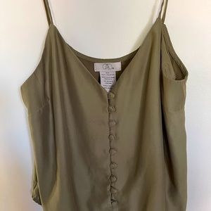 Khaki green tank